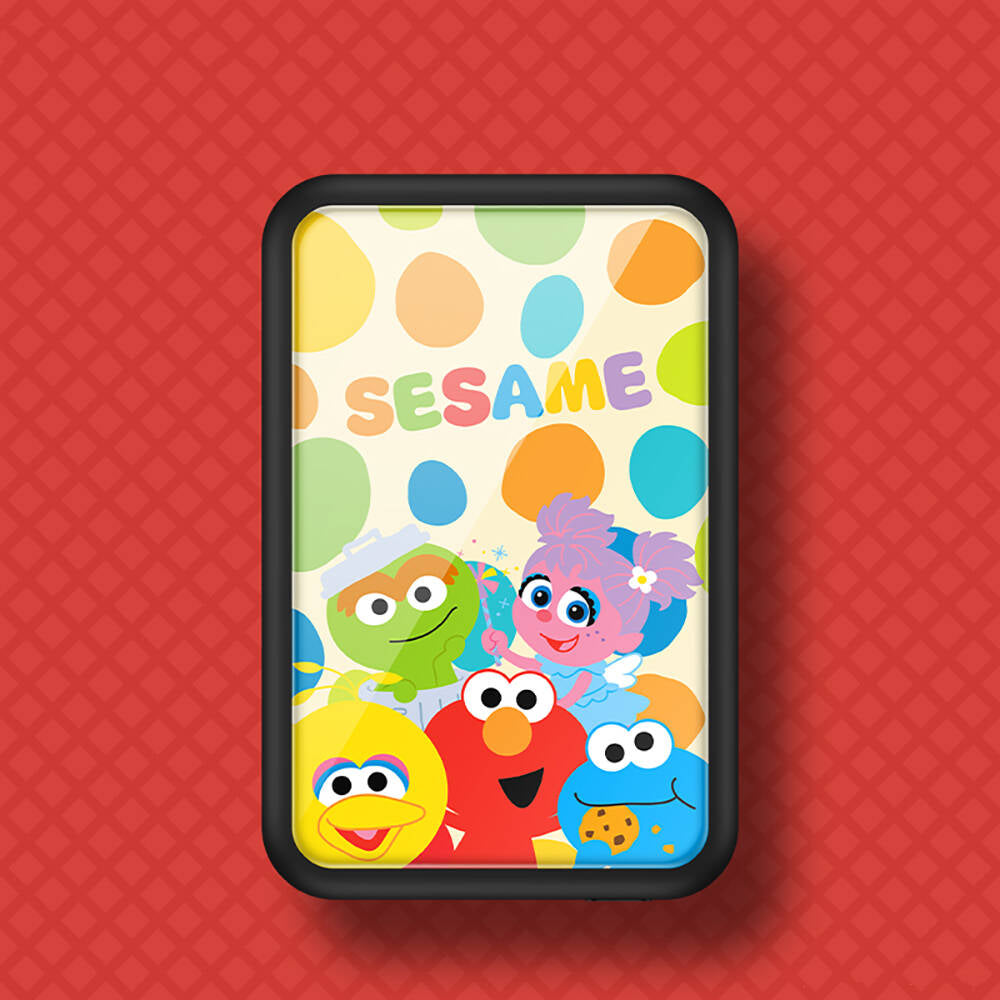 Casebang MP12 Battery Pack Q Sesame Street Serisi Kablosuz Taşınabilir Powerbank 6000mAh Casebang MP12 Battery Pack Q Sesame Street Serisi Kablosuz Taşınabilir Powerbank 6000mAh